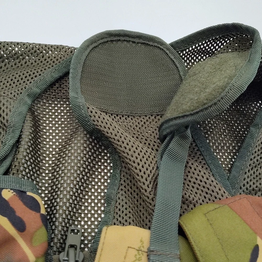 KOMBAT.UK Youth Med Camo Tactical Vest Holster Adjustable📸SEE‎ PICS📏📸
